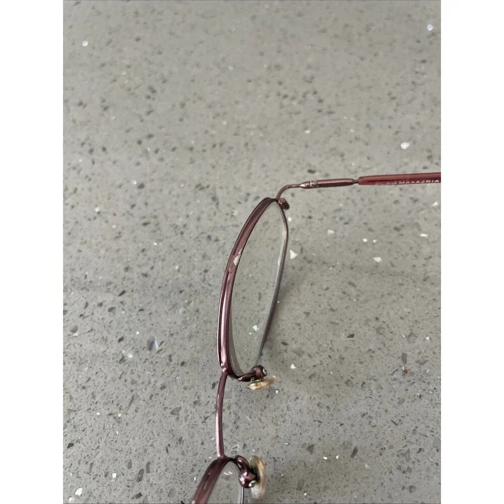 BCBG Maxazria Eyeglasses Frames ONLY BG SPL 50 49-17-140mm Japan full rim rose